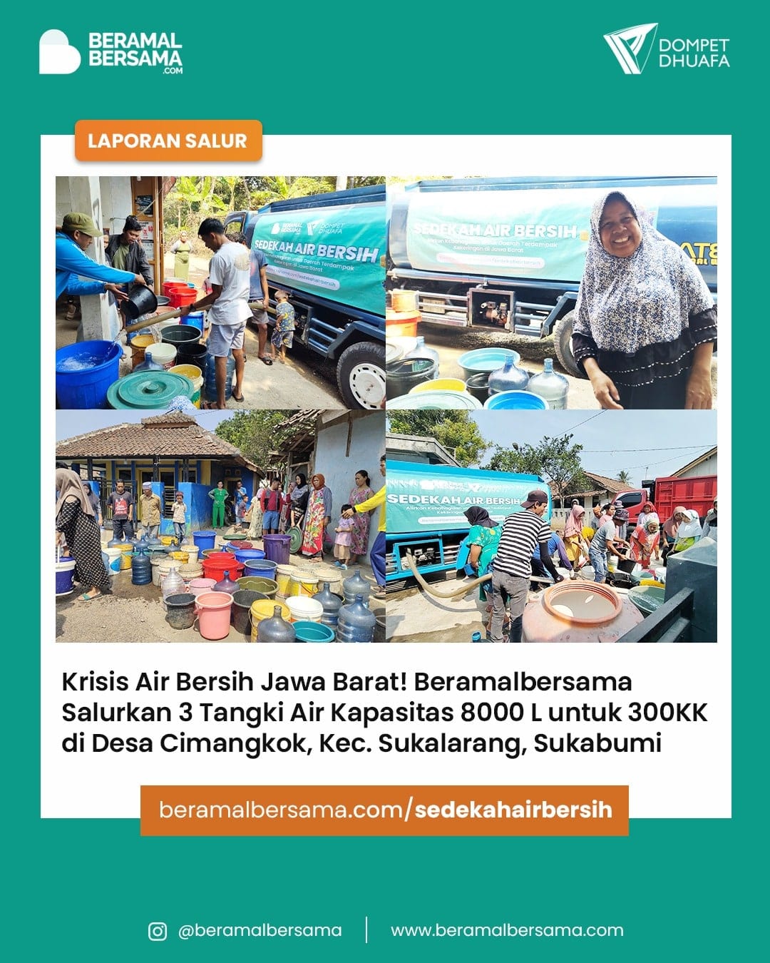 Air Bersih untuk Warga Sukalarang