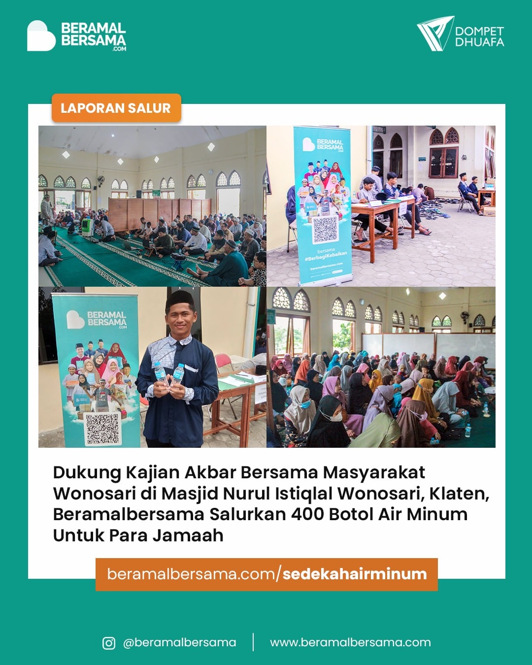 Air Minum untuk Kajian Akbar