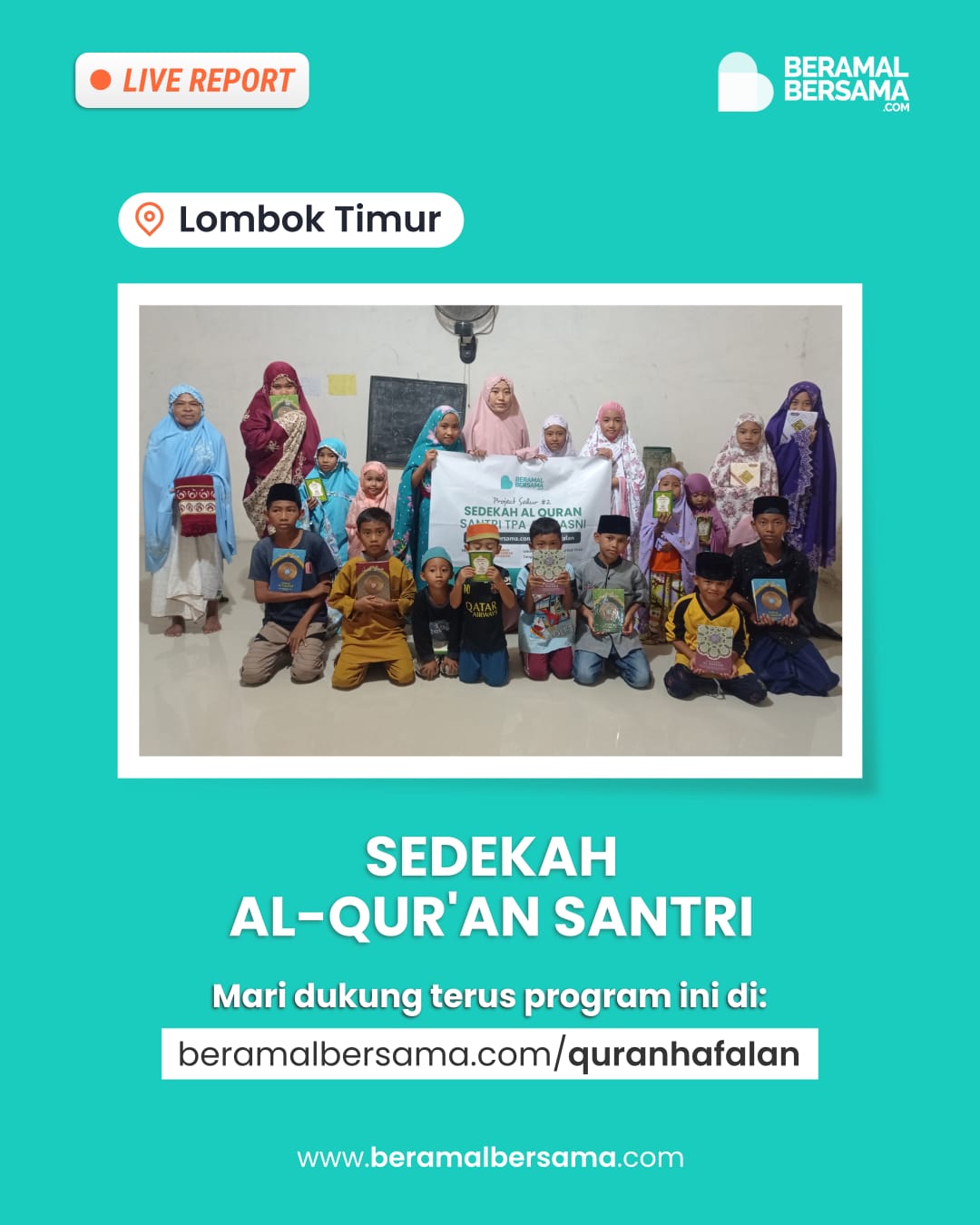 Al-Quran Bagi santri TPA Al-Hasni