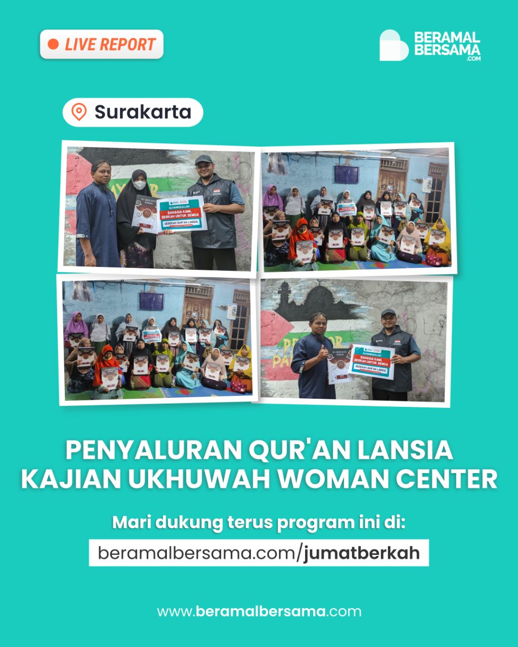 Al-Quran Lansia untuk Ukhuwah Women Center