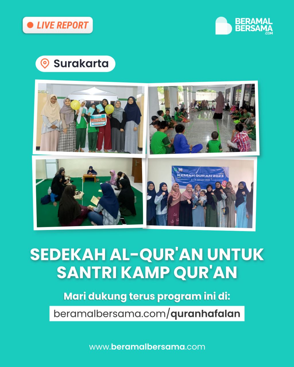Al-Quran Santri Program Kamp Quran