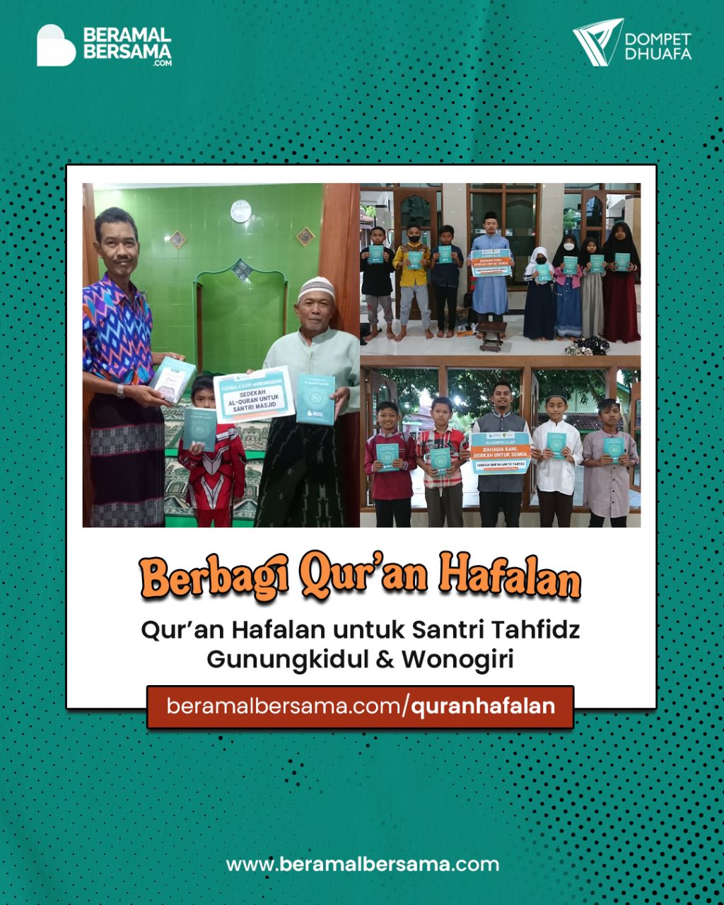 Al-Quran untuk Pelosok Gunung Kidul dan wonogiri