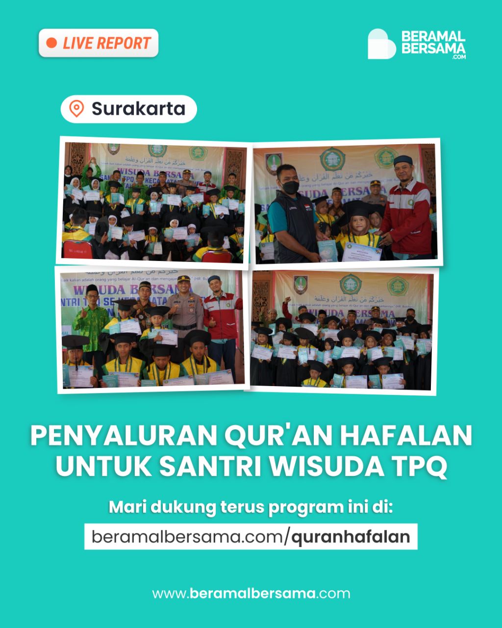 Al-Quran untuk Santri Wisuda TPQ