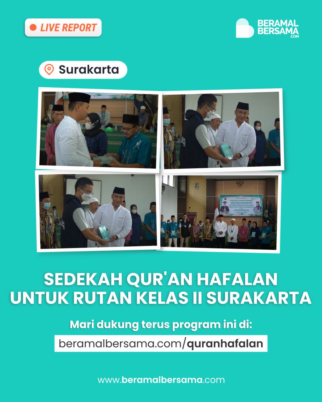 Al-Quran untuk Warga Lapas Suka Mengaji