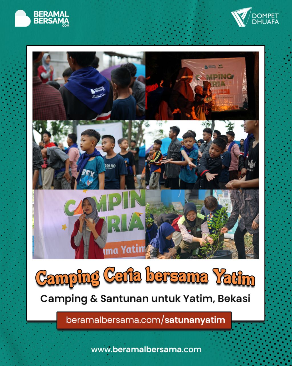 Bahagia dan Berbagi Bersama Adik Yatim