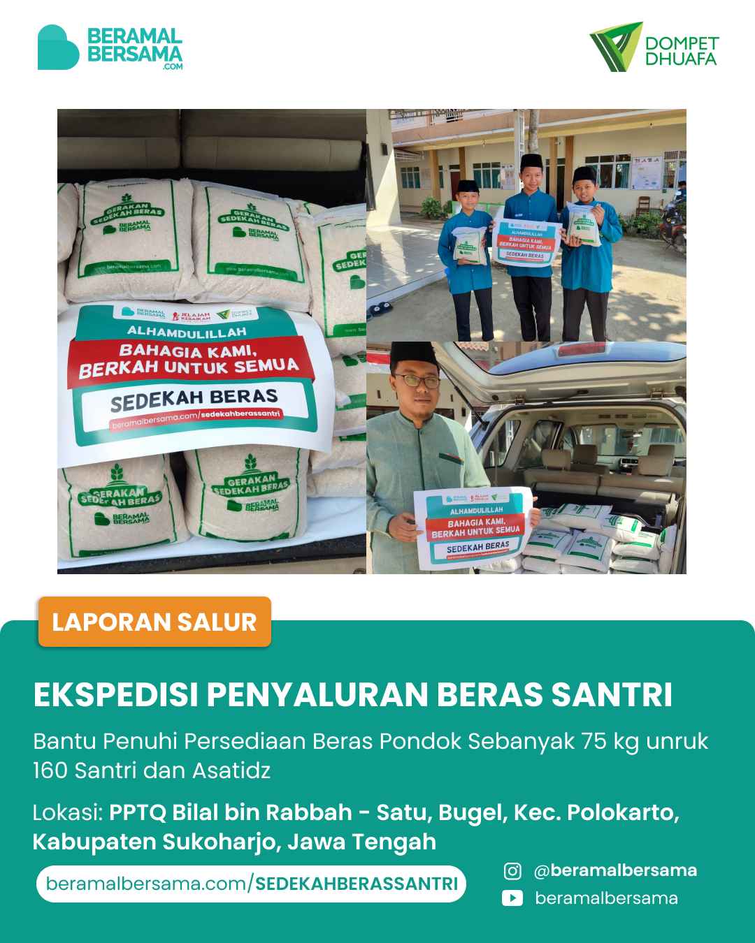 Beras Santri PPTQ Bilal Bin Rabbah