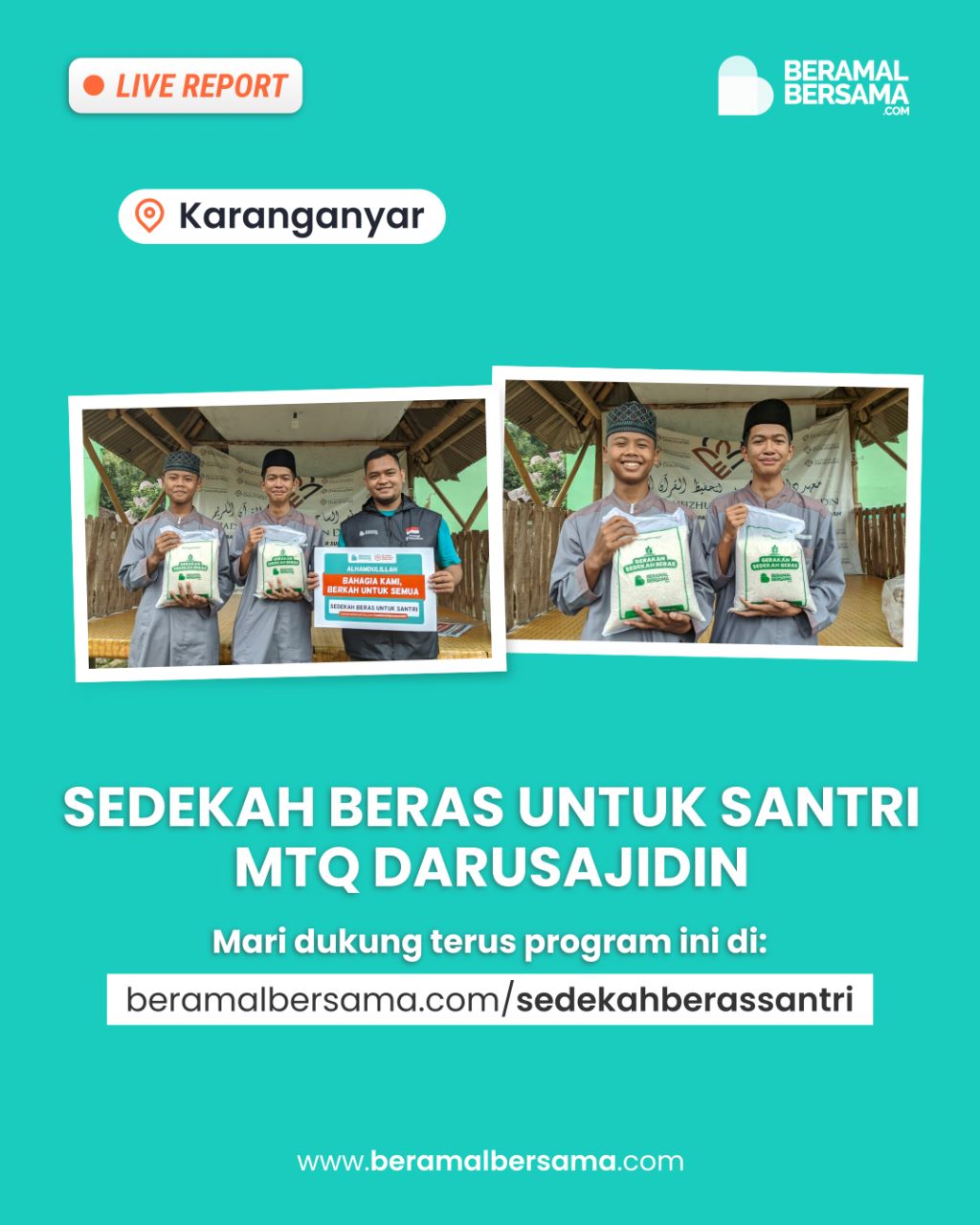 Beras Terbaik MTQ Darussajidin