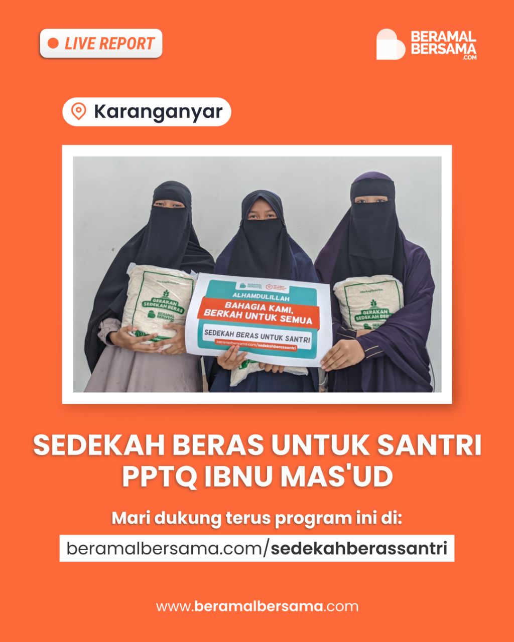 Beras Terbaik PPTQ Ibnu Mas'ud Putri