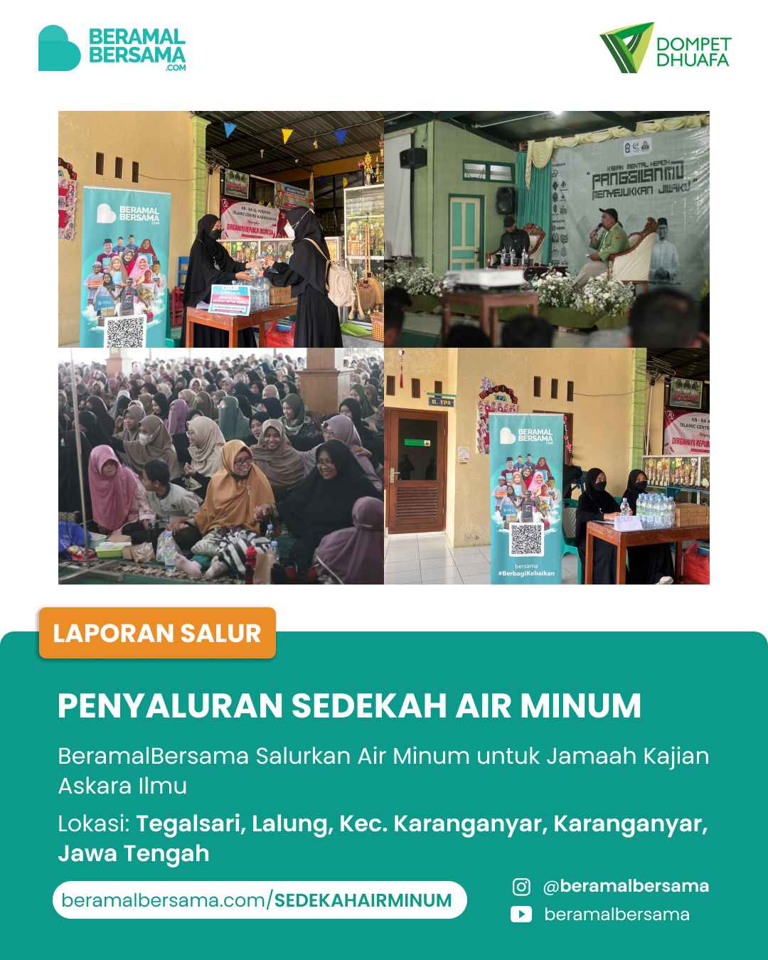 Berbagi Air Minum dalam Kajian Askara Ilmu