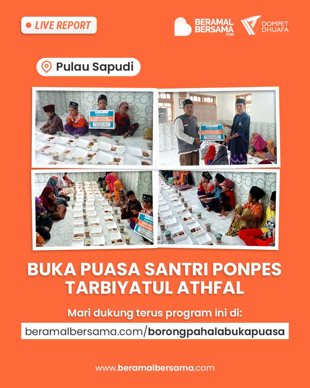 Berbagi Buka Puasa di Pelosok Negeri Hari ke Dua Belas