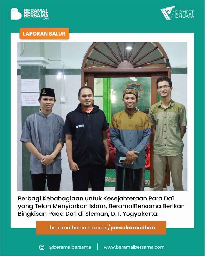Berbagi Kebahagiaan Bingkisan untuk Da’i