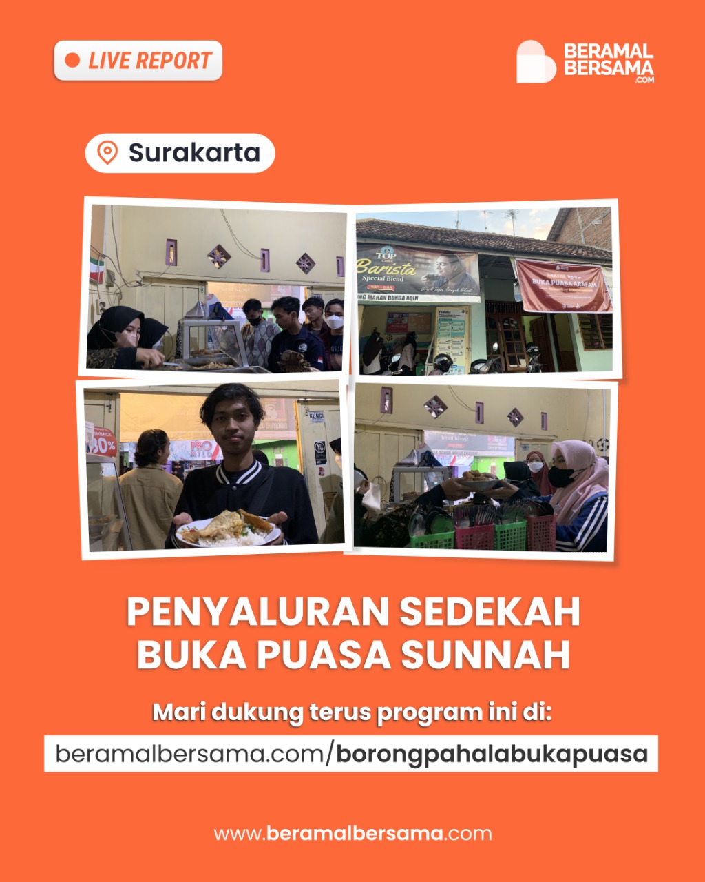 Berbagi Menu Buka Puasa Arafah