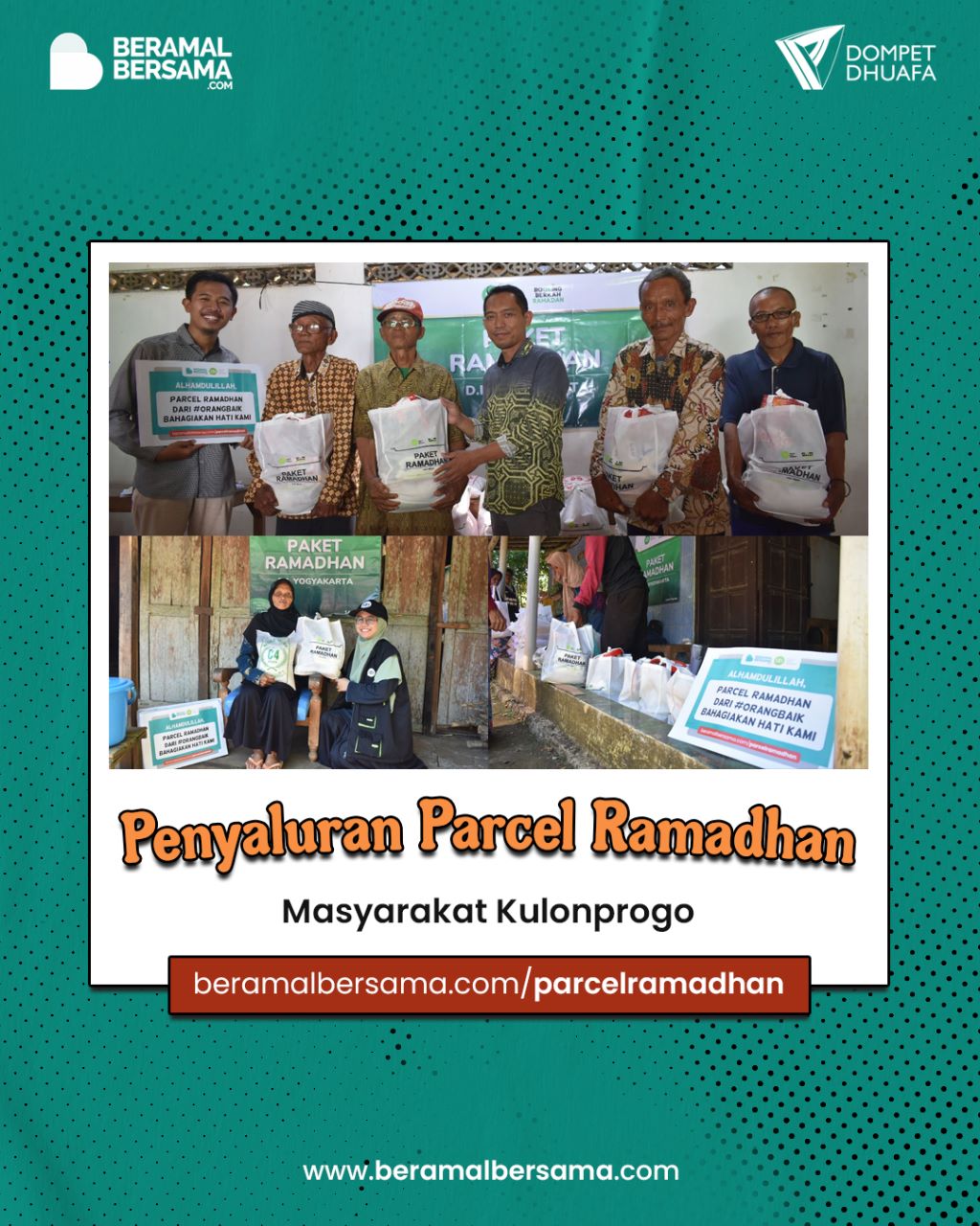 Berbagi Paket Parcel Ramadhan di Jogja
