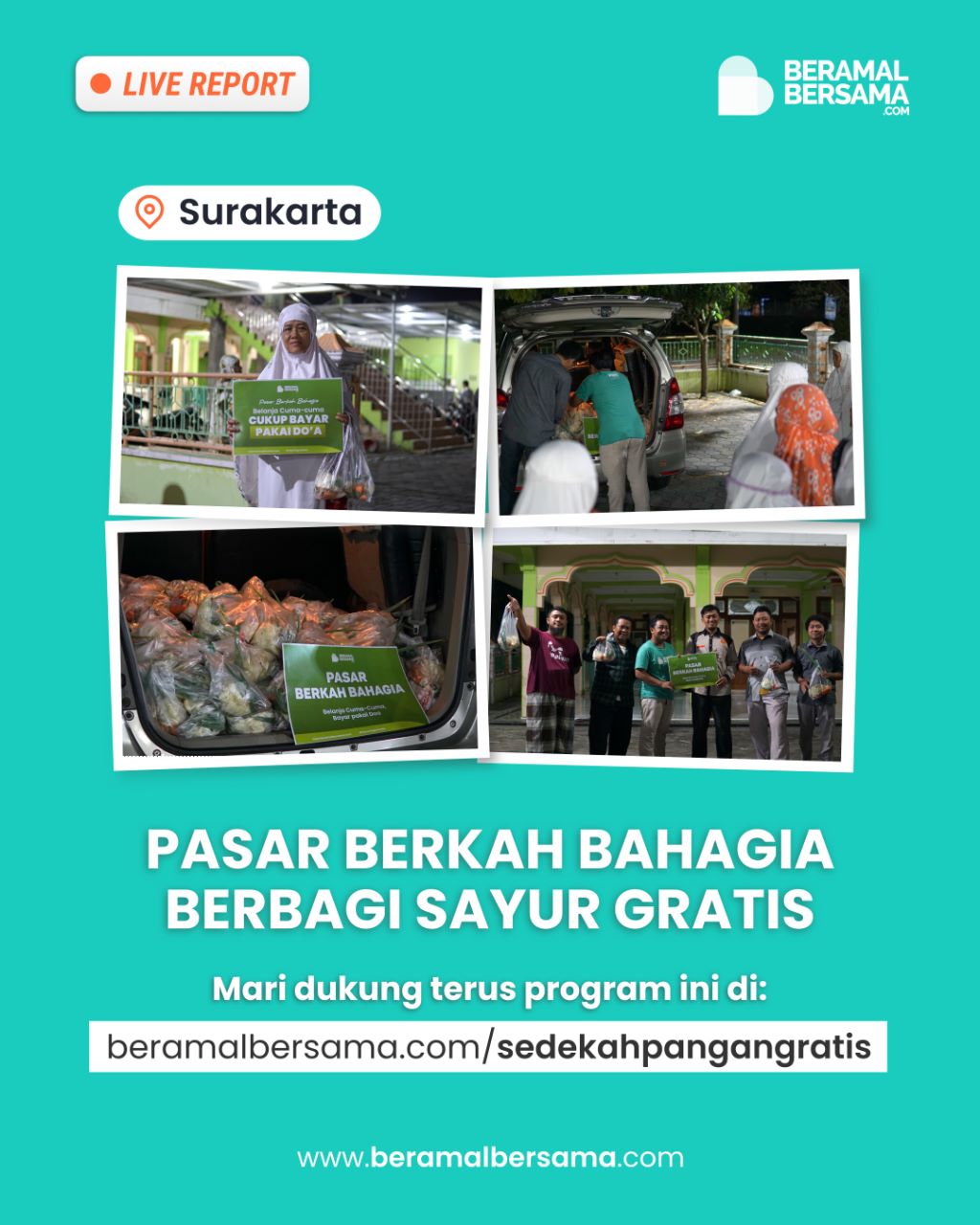 Berbagi Paket Sayur Jammah Subuh