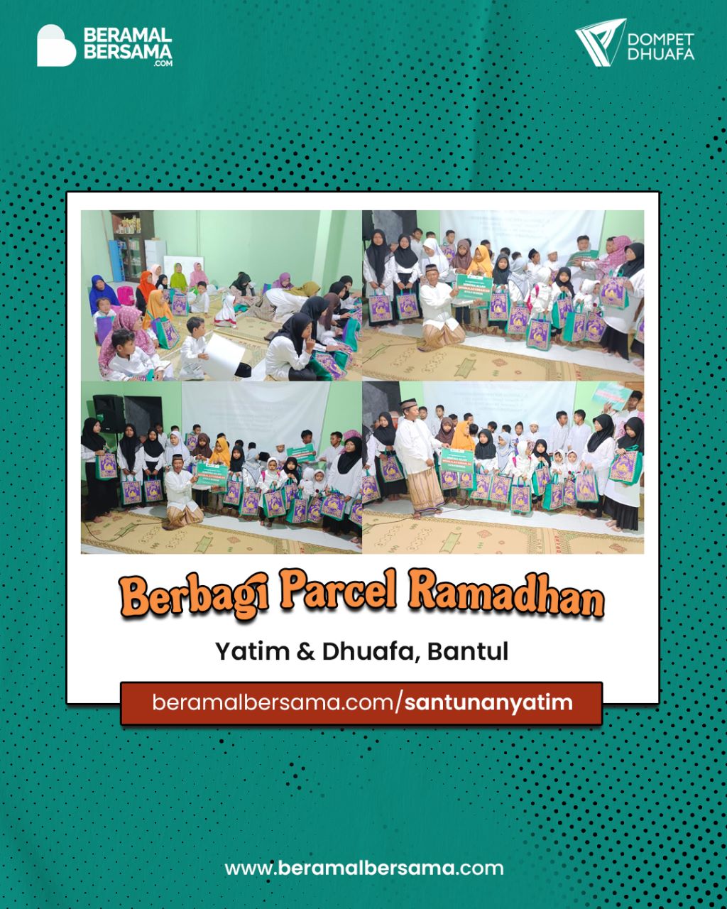 Berbagi Parcel Yatim Dhuafa Bulan Ramadhan