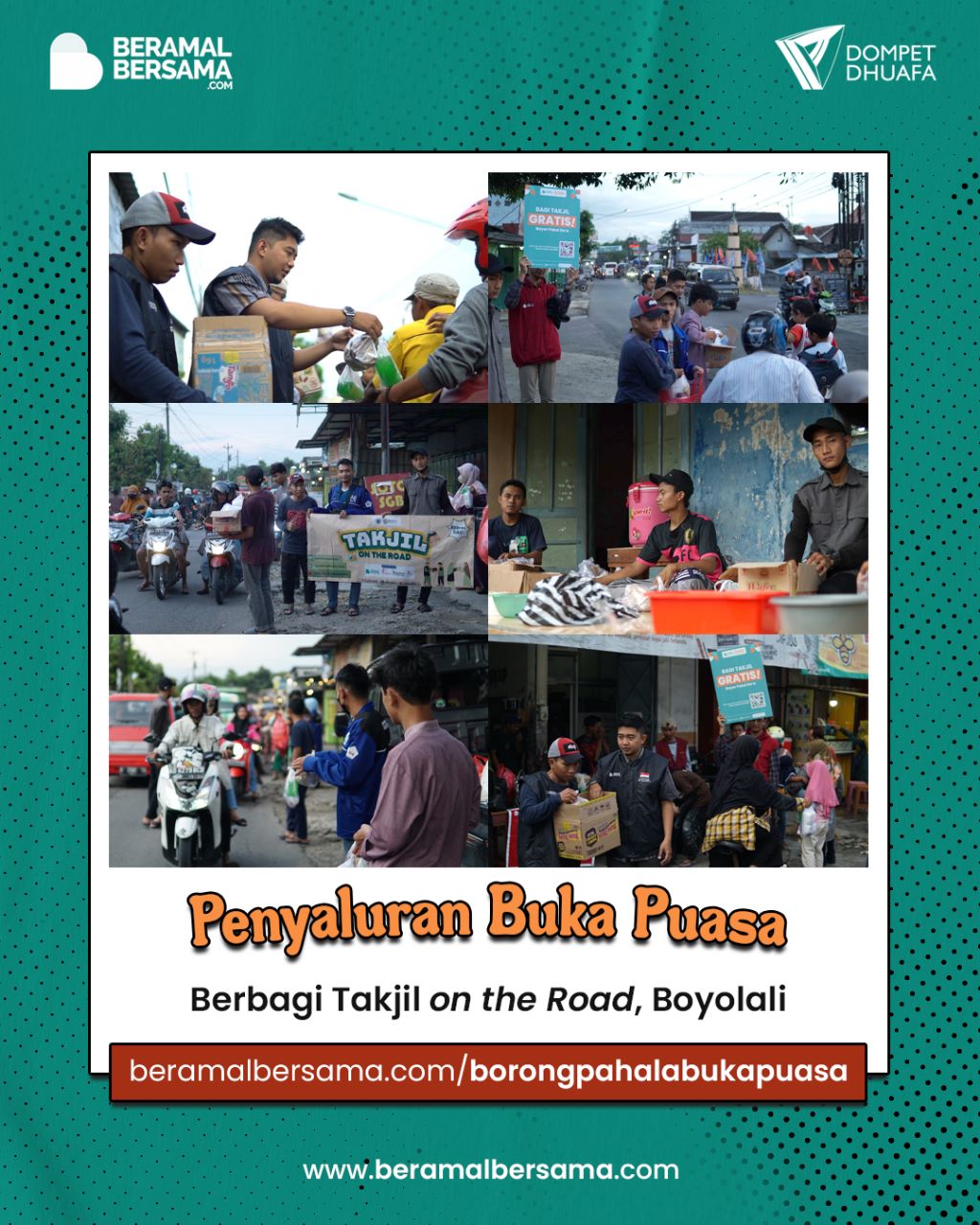 Berbagi Takjil Gratis di Hari ke Dua Puluh Tiga
