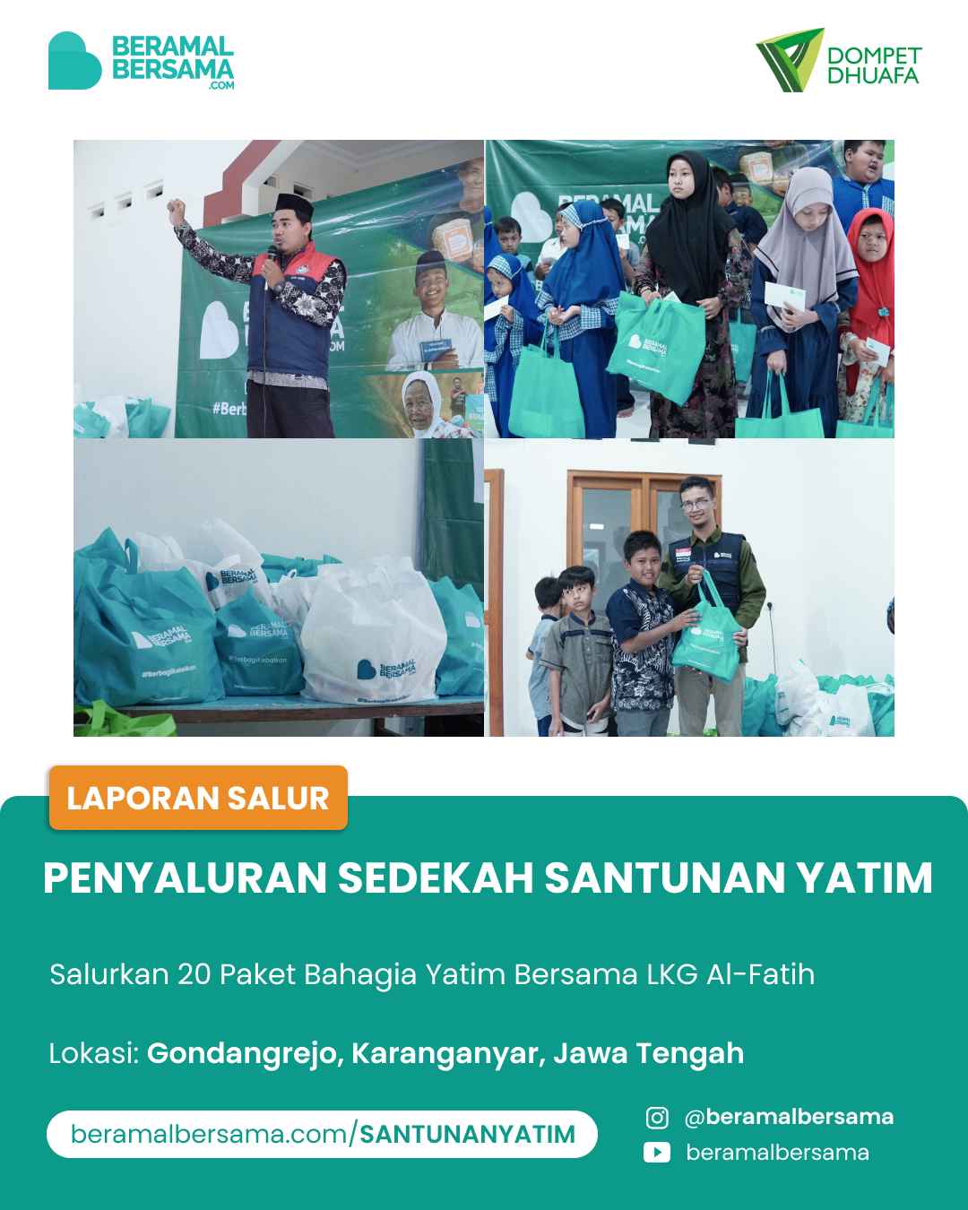 Bingkisan untuk Yatim LTQ Al-Fatih