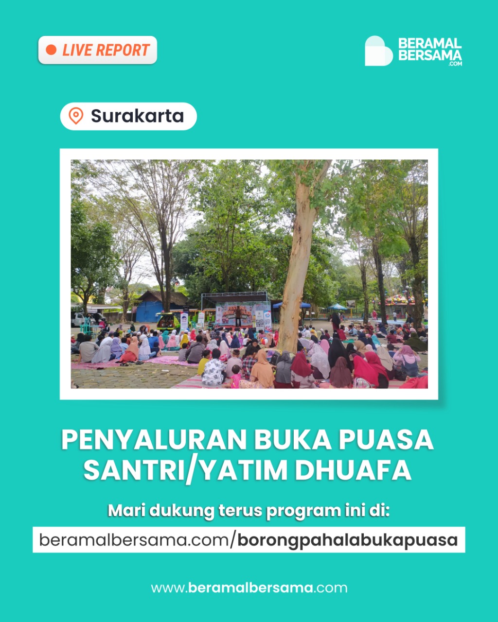 Buka Puasa Santri TPQ se-Solo Raya