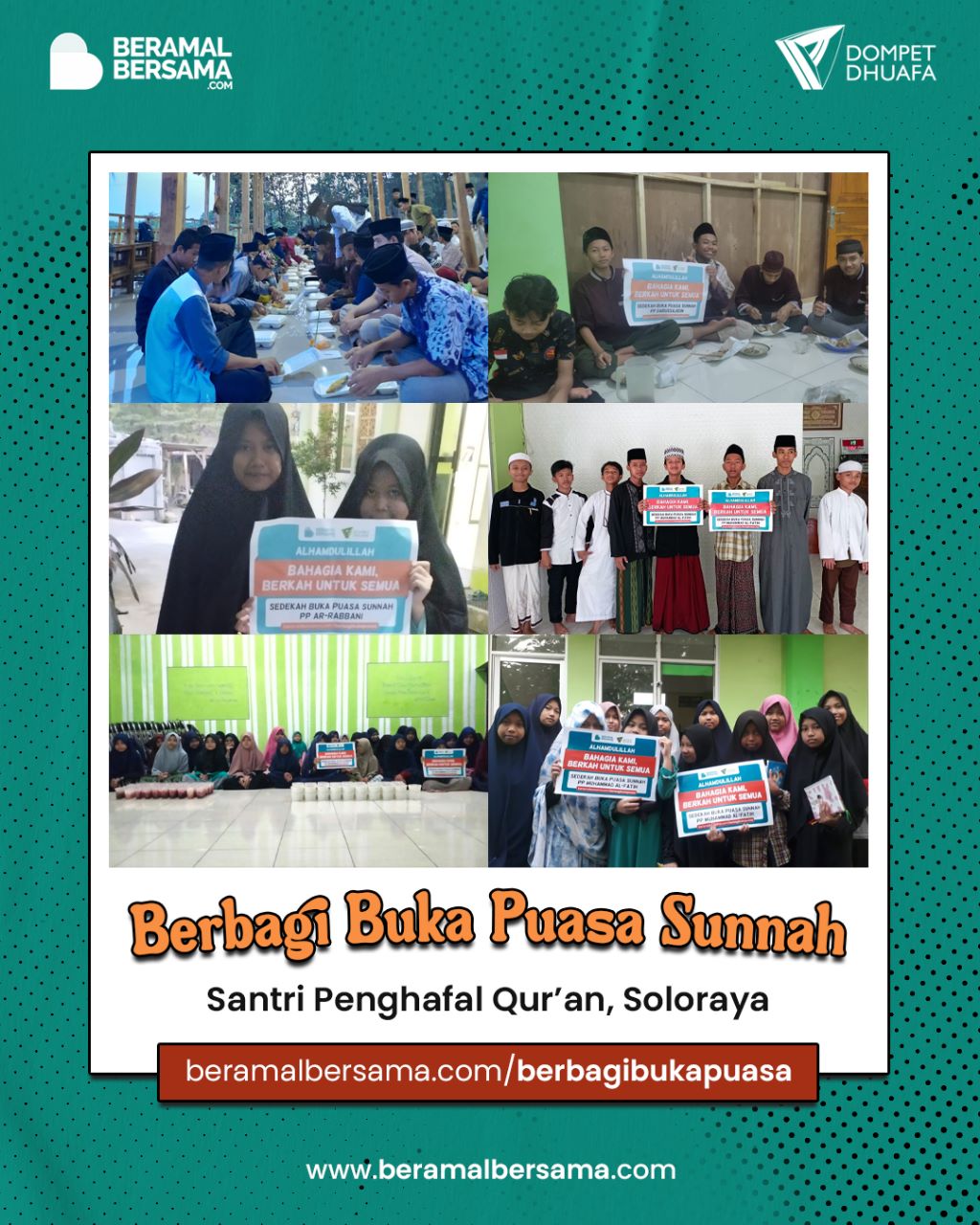 Buka Puasa Sunnah Santri di Bulan Syawal