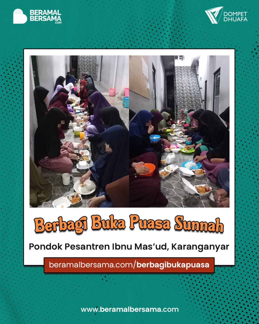 Buka Puasa Sunnah Santri dibulan Syawal