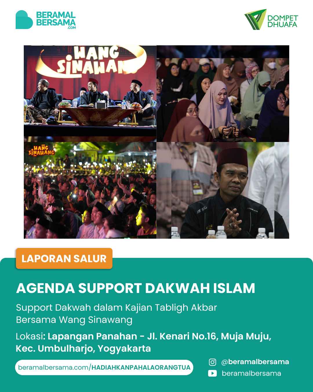 Dukung Agenda Dakwah Wang Sinawang