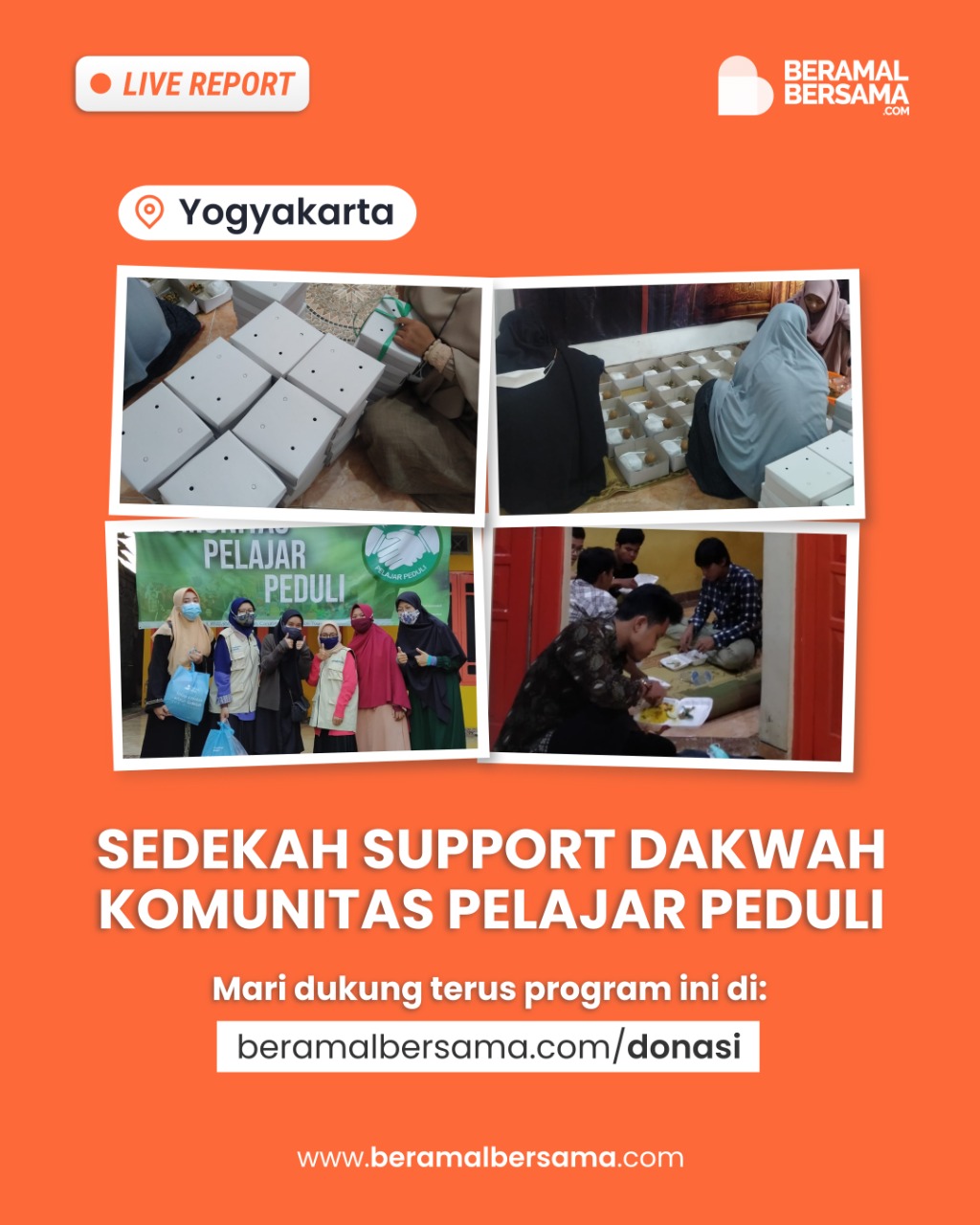 Dukung Sekretariat Komunitas Sosial Dakwah
