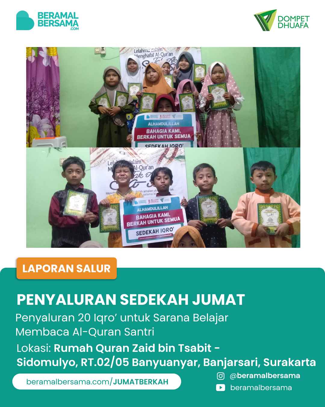 Iqro’ Jumbo RQ Zaid bin Tsabit