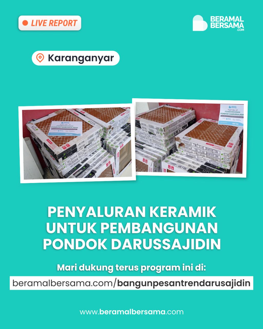 Pembangunan MTQ Darusajiddin