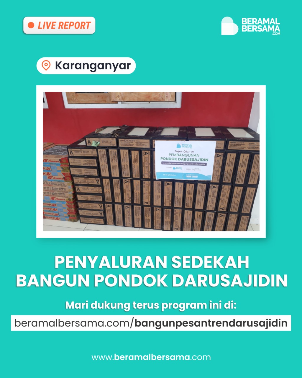 Pembangunan Tahap 1 MTQ Darusajiddin