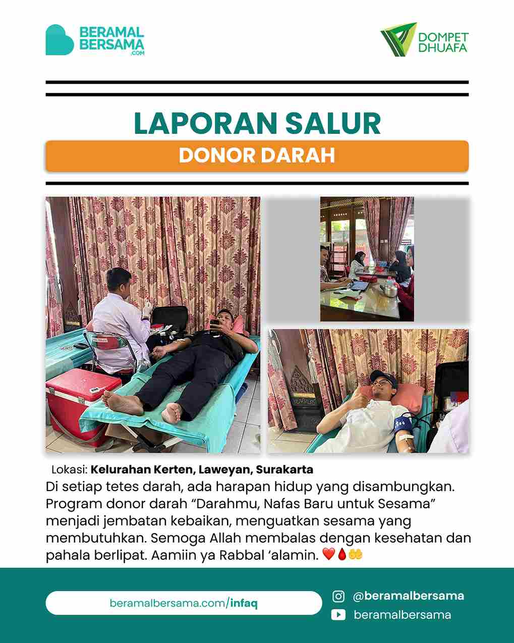 Penyaluran Donor Darah: Darahmu, Nafas Baru Untuk Sesama