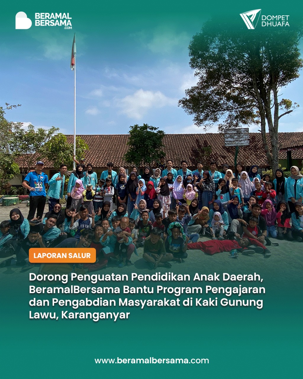 Program Pendidikan untuk Daerah Kaki Gunung Lawu