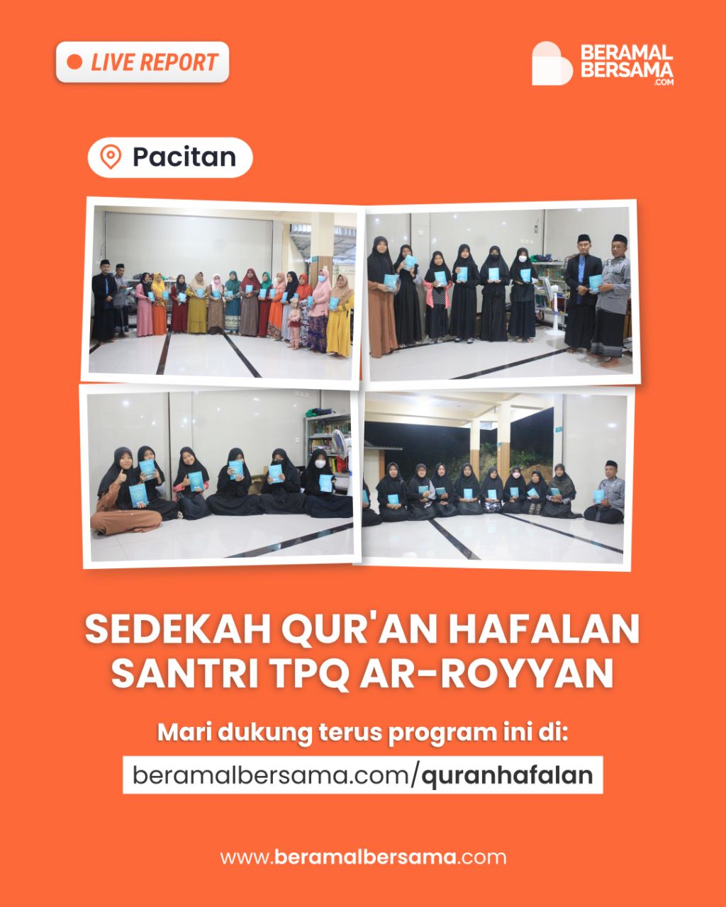 Quran Hafalan Santri TPQ Ar-Royyan