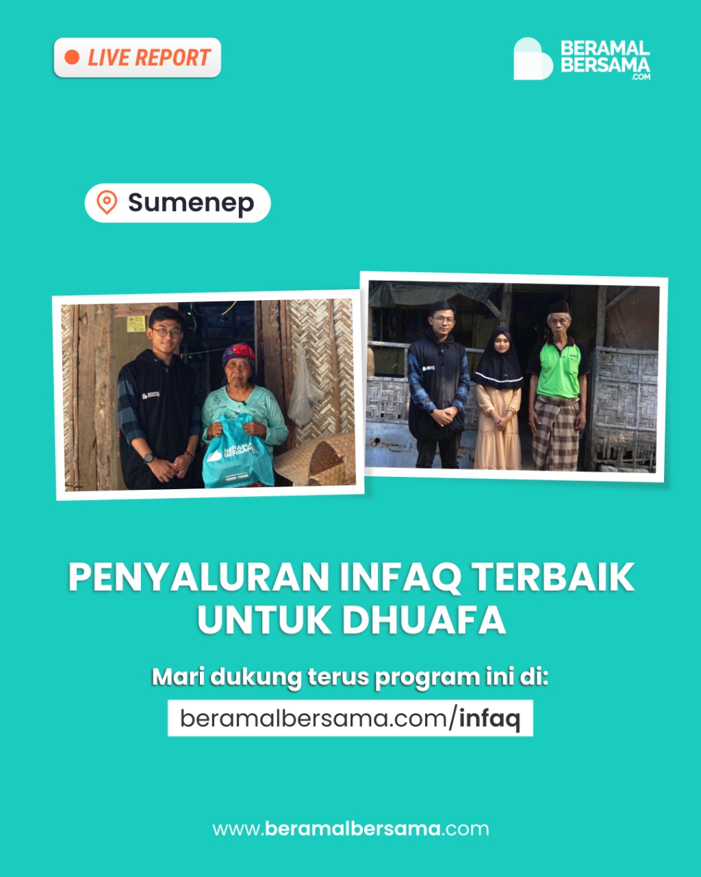 Santunan Yatim dan Dhuafa di Sumenep