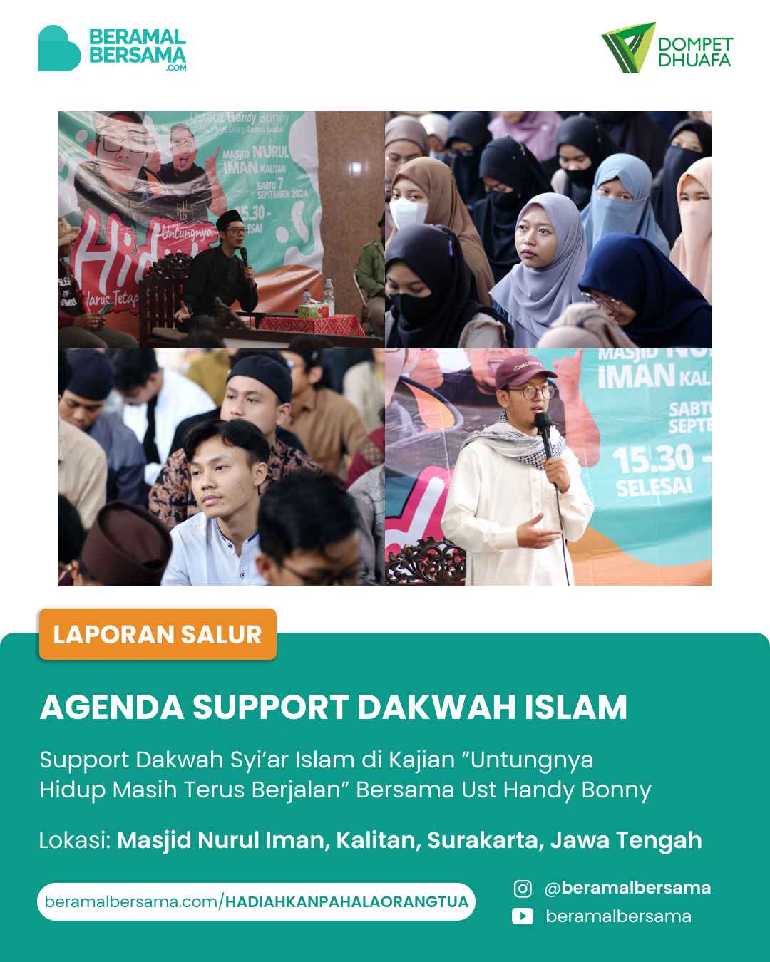Support Dakwah Kajian Solo Raya