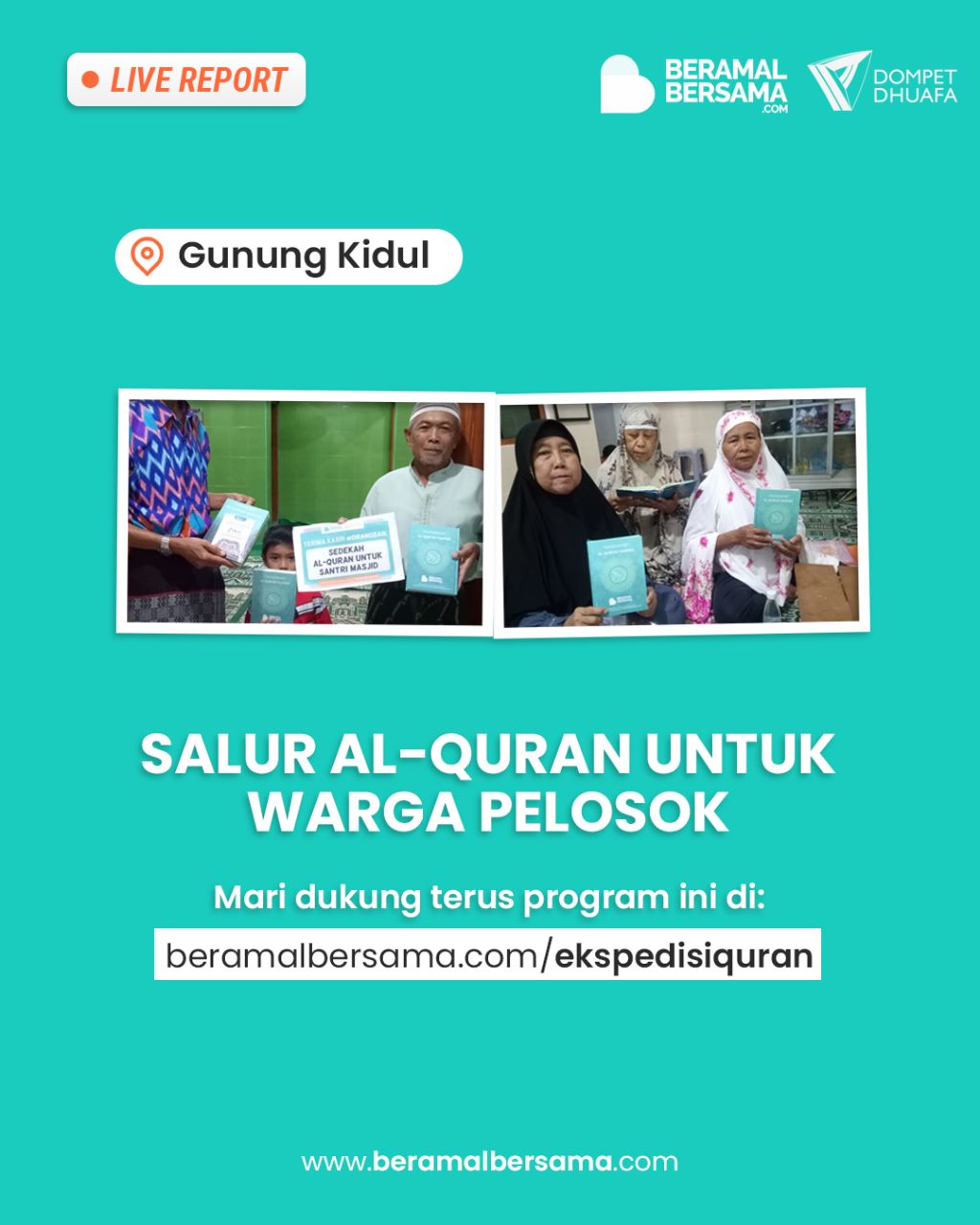 Al-Quran Untuk Persiapan Ramadhan di Masjid