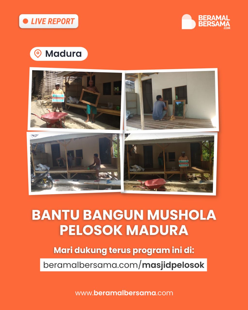 Bangun Musholla Al-Hidayah