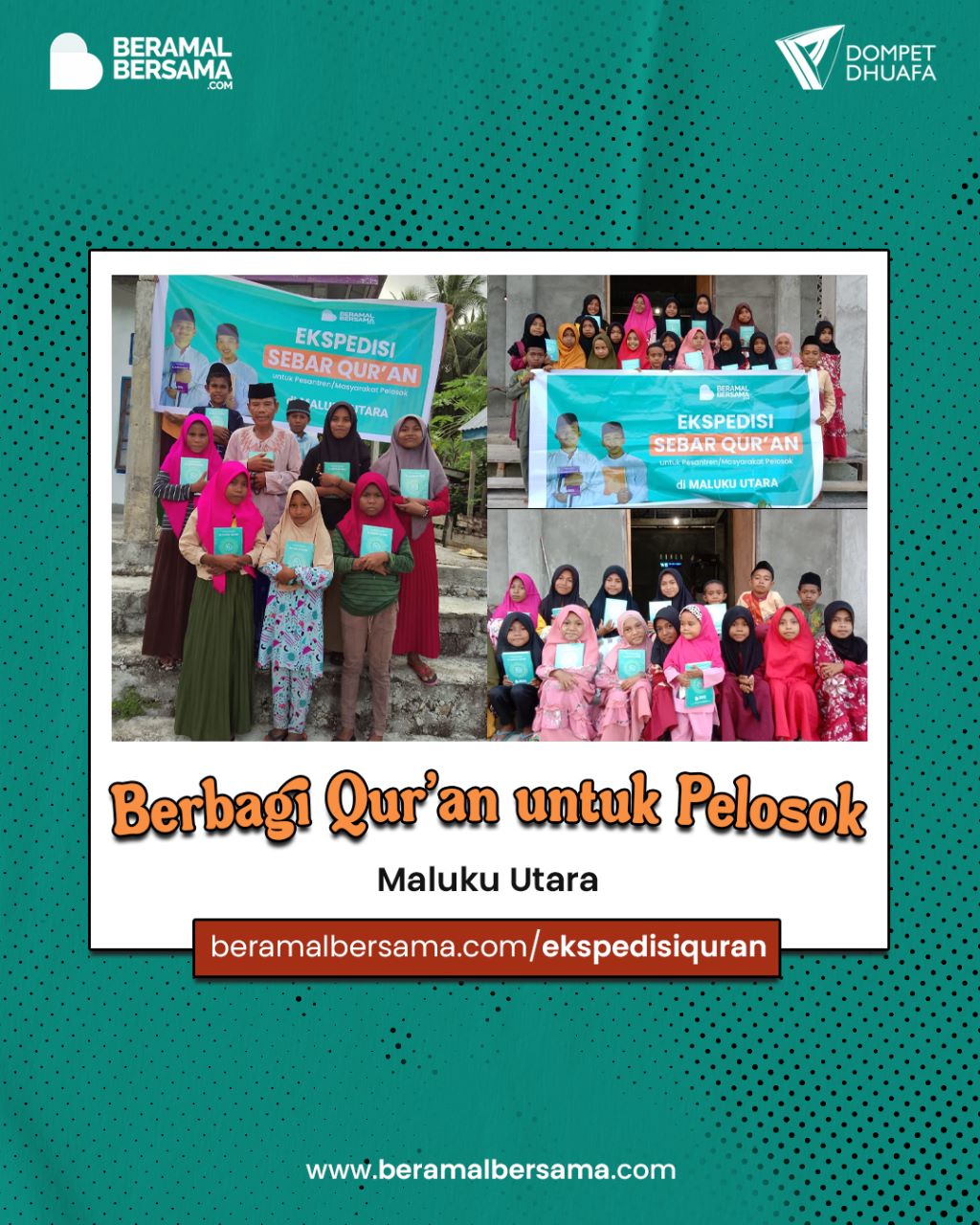 Berbagi Al-Quran Hafalan di Pulau Maluku