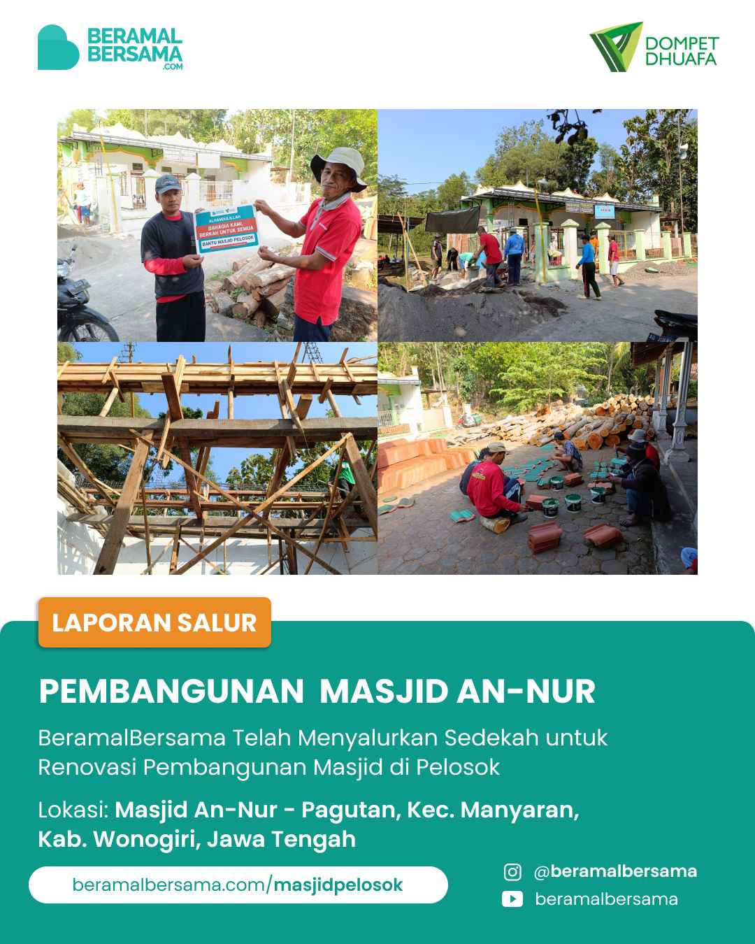 Dukung Renovasi Masjid An-Nur