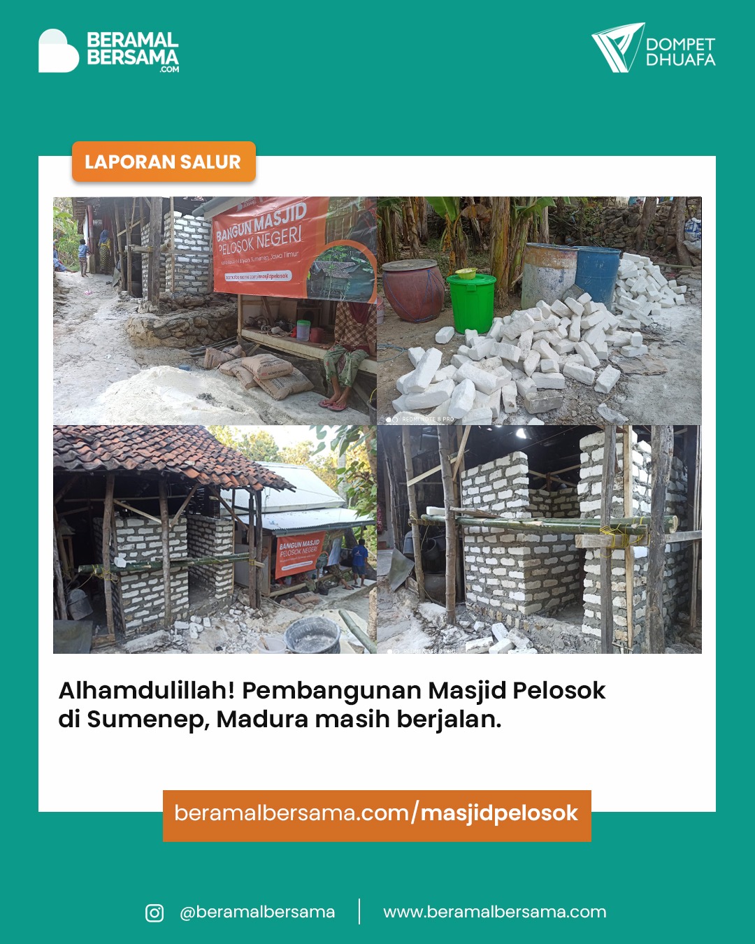 Membangun Musholla Pelosok Al-Hidayah