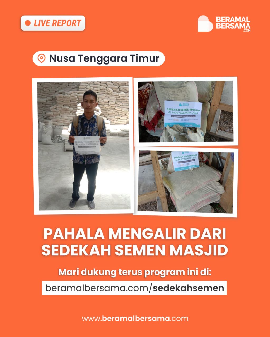 Renovasi Masjid Tua di Pelosok NTT