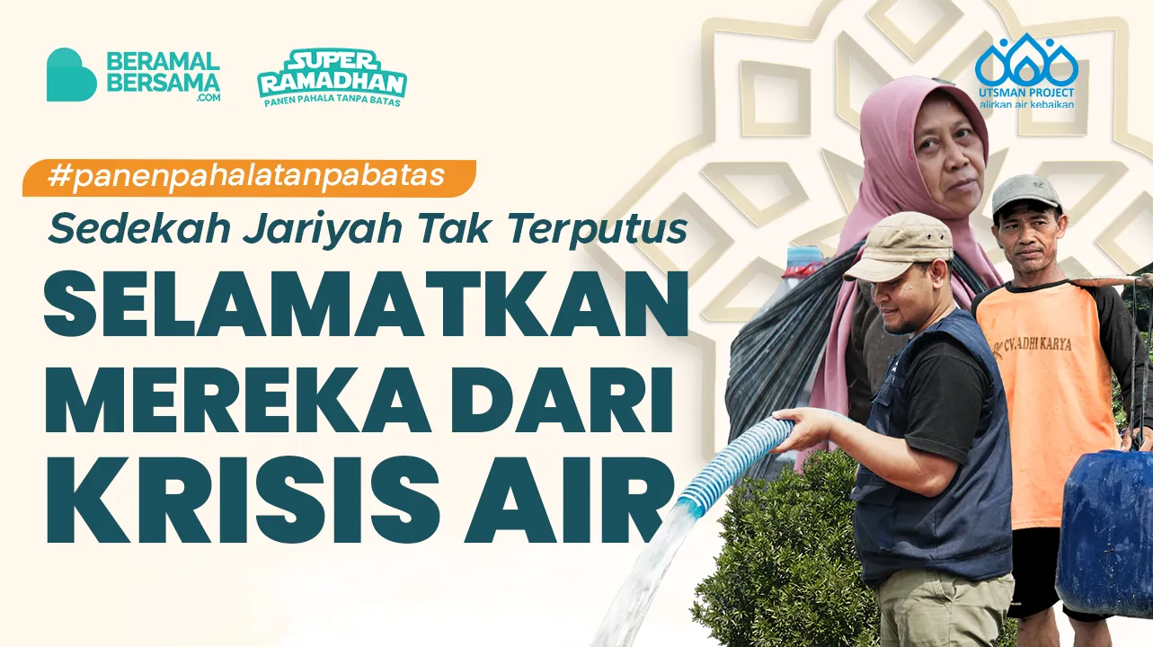 Kekeringan Melanda, Sedekah Air Untuk Wilayah Kekeringan