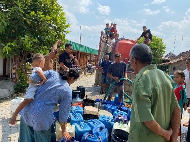 Akhirnya Ada Air untuk Daerah Kekeringan Blora