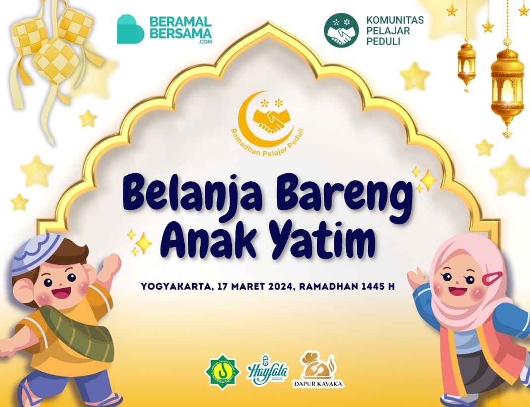 Berbagi Buka Puasa untuk Anak-anak Yatim di Sleman bersama Komunitas Pelajar Peduli (KPP)