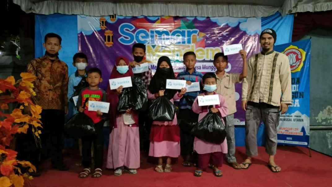Berbagi Buka Puasa  untuk Santri Yatim Bimbel Insan Teladan