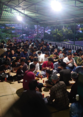 Penyaluran Air Minum Ramadhan Masjid Syuhada