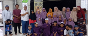 Penyaluran Buka Puasa Griya Yatim Dhuafa Maskanul Yatama