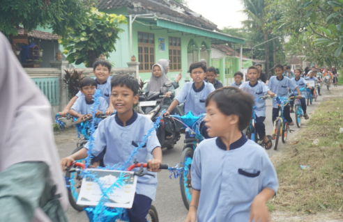 Penyaluran Pawai Support Tarhib Ramadhan GARIS