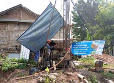 Penyaluran Sumber Air Bersih #77 Pondok Pesantren Alfilaha Eduagri