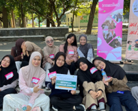Penyaluran Support Air Minum Teman Main Temani Hati